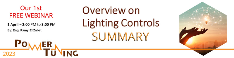 Webinar Presentation summary